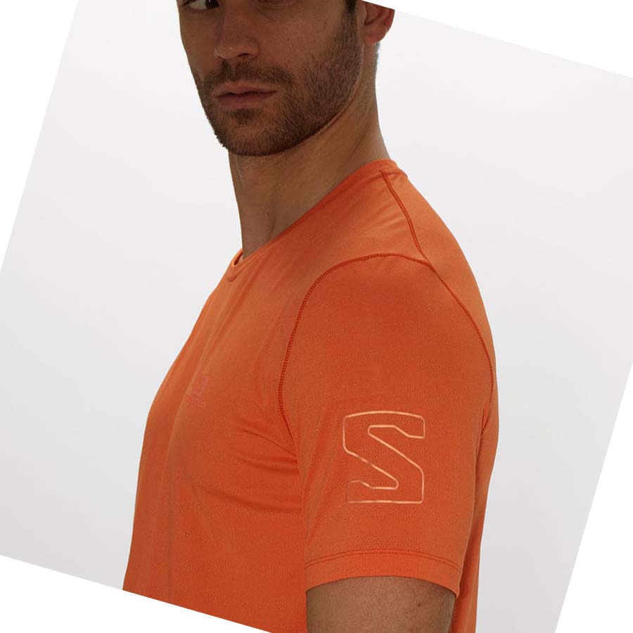 Camiseta Salomon OUTLINE Hombre Naranjas | MX 3251NWY